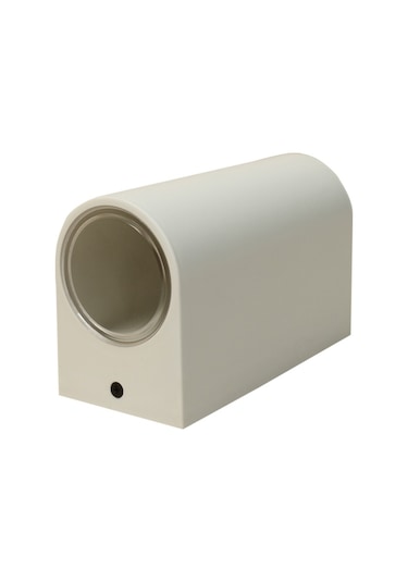 Çift Yönlü Dekoratif Beyaz Aplik -3 Renk Tercihli Ampüller Dahil Beyaz