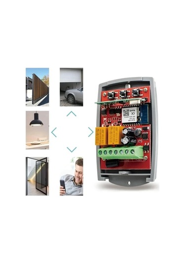 Dünyanın Her Yerinden Cep Telefon İle Garaj Kapısını Açıp Kapatır