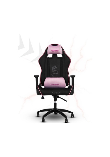 Rio Balerion Terletmez Kadife Kumaş Siyah Gaming Oyuncu Koltuğu - 4 Siyah