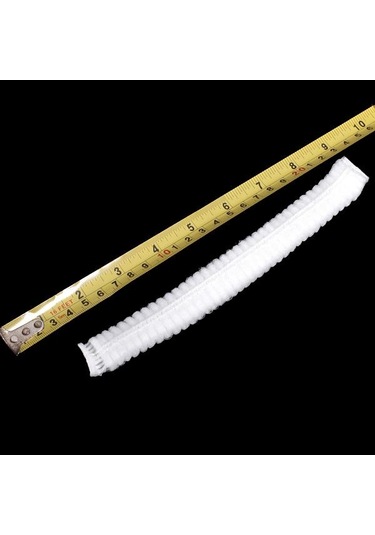 Suntek Spa Salonu Ev Için 100 Adet Tek Kullanımlık Beyaz Duş Beyaz