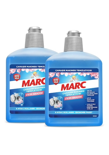 Marc Çamaşır Makinesi Temizleyici Floral 2 x 500 ML