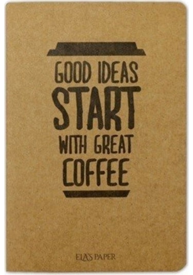 Coffee Düz Twins 2 Defter Takım - Null