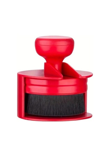 Fochsia 2 Adet Araba Lastik Parlatıcı Fırçası Standlı Oto Detay Temizleme Yıkama Fırçası Red