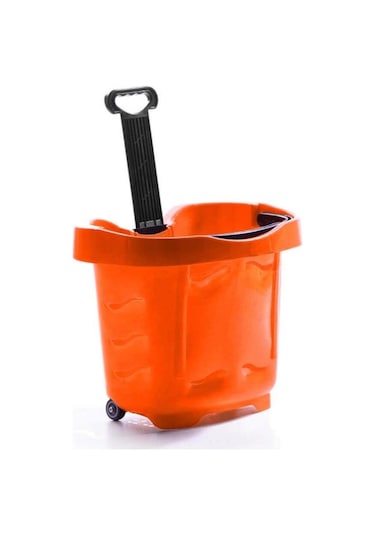 Rafburada® 40 lt Teleskopik Saplı Plastik Alışveriş, Market Sepeti