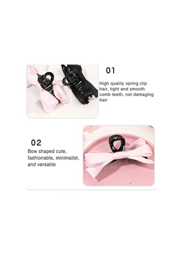 Sevimli Tatlı Kız Fiyonklu Saç Tokası Fiyonk Basit Kurdele Y2k Ta Diğer