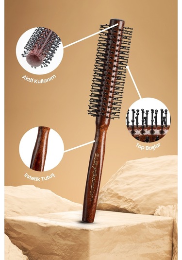 4x Erkek Saç Fırçası