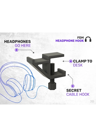 Oyuncu Kulaklık Standı Universal Tüm Markalara Uyumlu