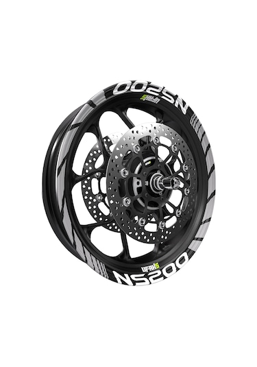 Bajaj Pulsar Ns 200 Jant Şeridi Gri