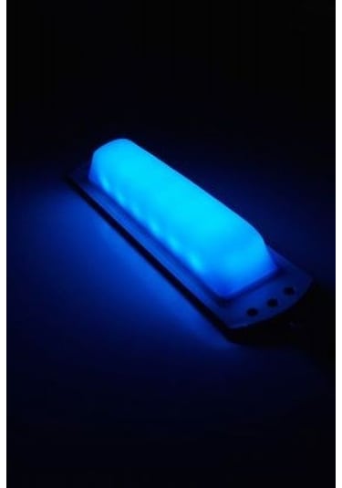 Su Geçirmez Led Lamba Marine Yat Tekne Karavan 12V - 15 CM (MAVİ)