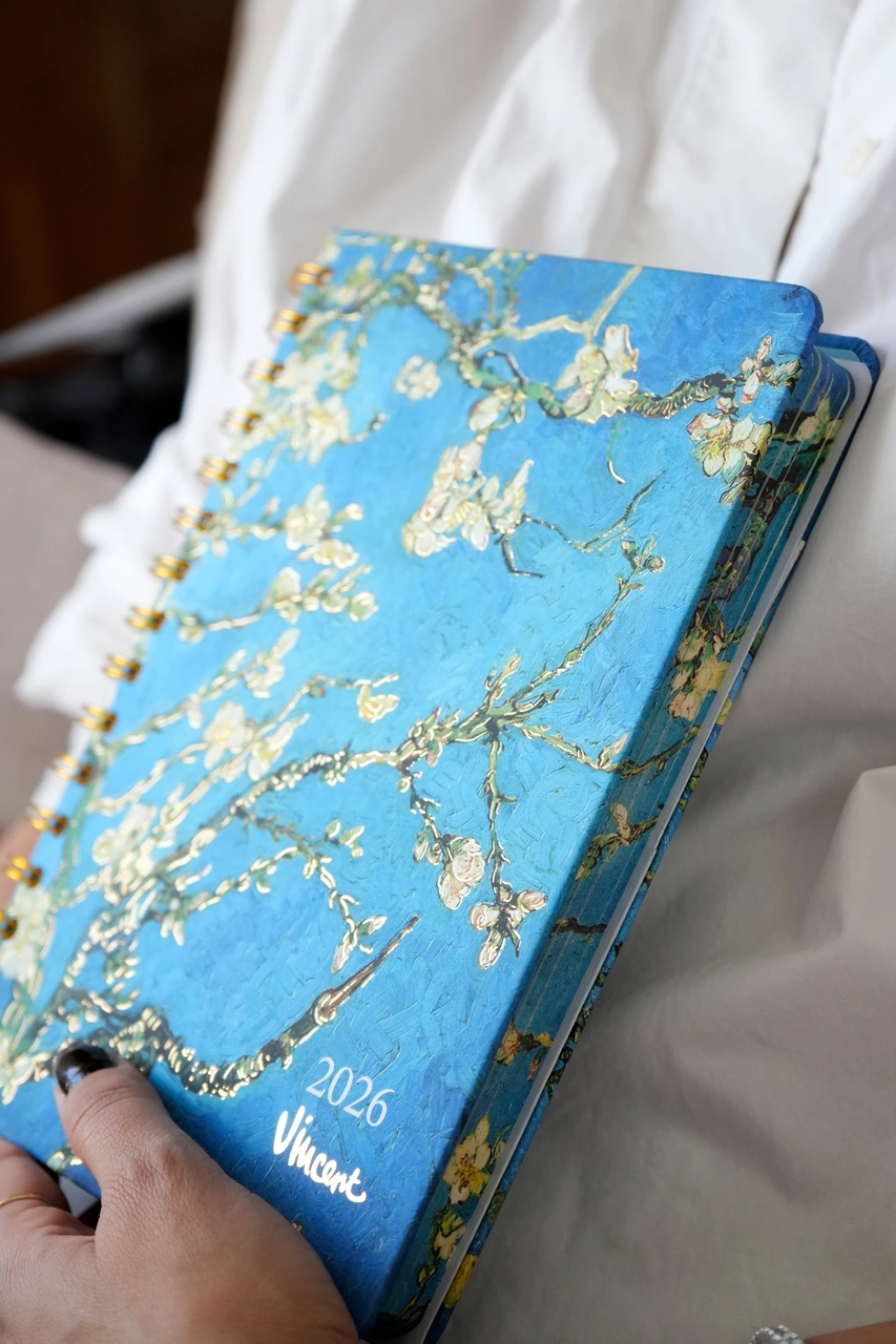 Spiralli Sert Kapak 2026 Günlük Ajanda A5 2541