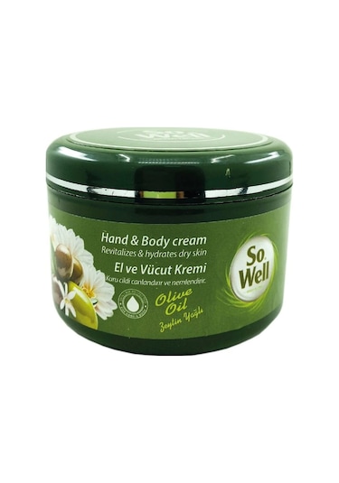 Sowell Zeytin Yağlı El ve Vücut Kremi 250 ML