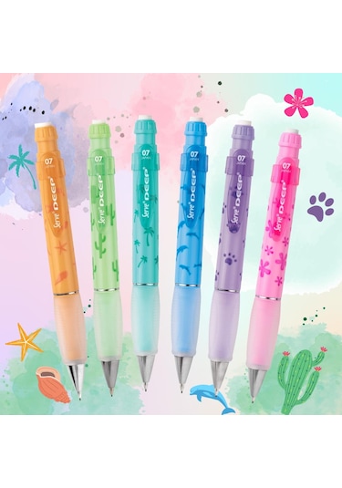 Deep Uçlu Kalem 6'lı Set - Doğa Serisi