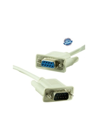 1.8 Metre Rs232 9 Pin Erkek To Rs 232 9 Pın Dişi Db9 Seri Kablo