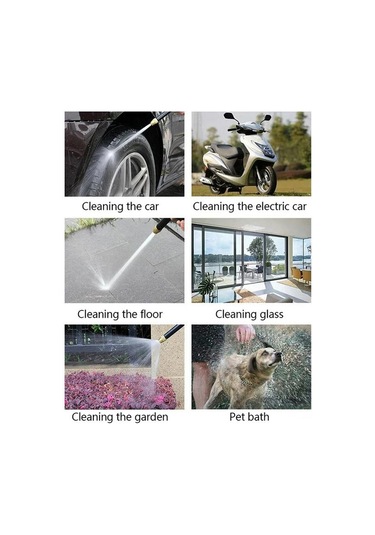 Valkyrie Basınçlı Su Püskürtme Tabancası Araba Yıkama Bahçe Sulama Evrensel Hortum Ve Musluk Uyumlu H2 Valkyrie Basınçlı Su Püskürtme Tabancası Araba Yıkama Bahçe Sulama Evrensel Hortum Ve Musluk Uyumlu H2