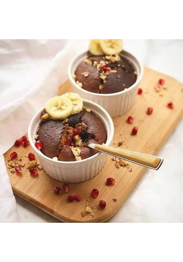 Kapris Porselen 6'lı Suffle Kabı 11 CM Beyaz