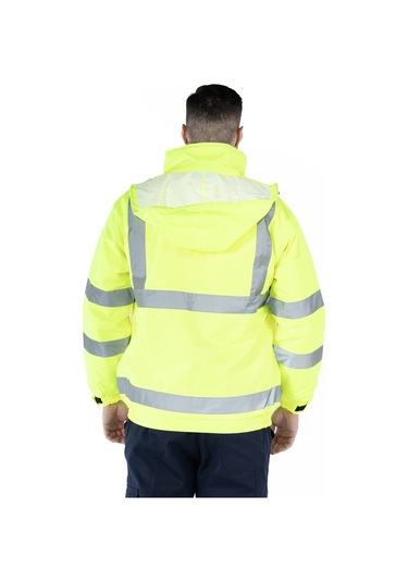 Hi-vis İş Montu Sarı