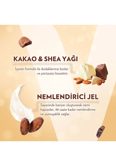 Vaseline Lip Therapy Dudak Bakım Kremi Cocoa Butter 4.8 Gr X2