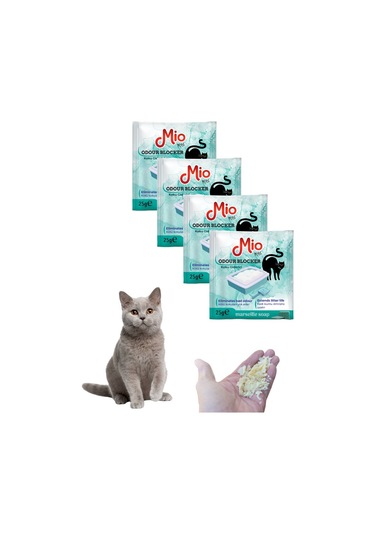 Purecanpati 4'lü Kedi Kumu Koku Giderici Marsilya Sabunu