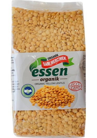 Essen Organik Sarı Mercimek 500 G