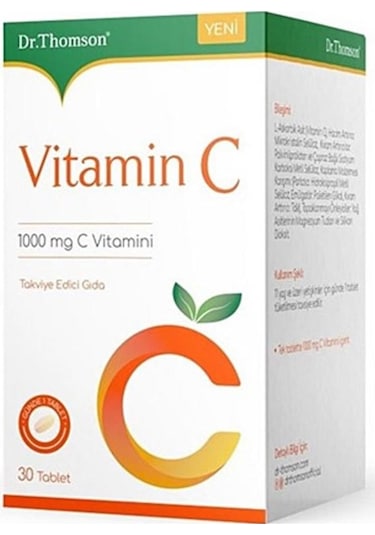 Dr.Thomson Vitamin C 1000 Mg 30 Tablet