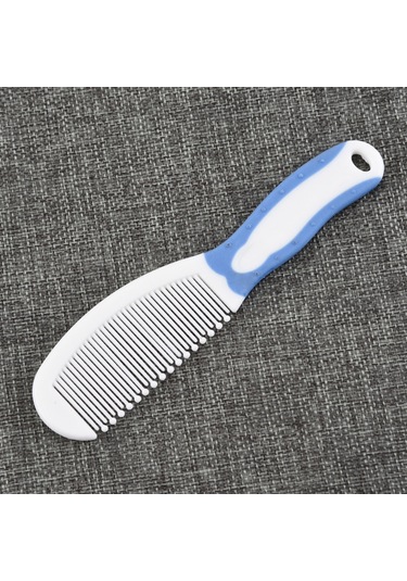 Xindoker Bebek Bakımı 6'lı Set: Tırnak Kırıcı, Tarak, Fırça, Gümüş, Kesici - Mavi - Güvenli Abs Malzeme