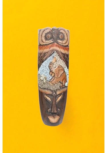 Dekoratif Aborjin Maskesi