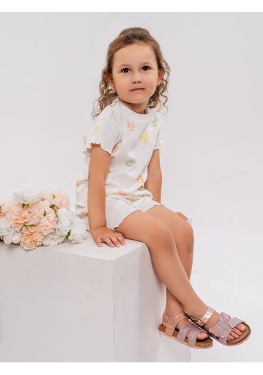 Vauva Anaokulu İçin Şortlu Takım 433975696 Bej