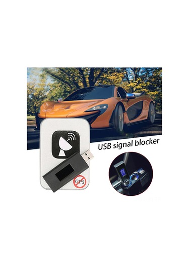 Jeemson Araç Gps/beidou Sinyal Engelleme Cihazı, 1555-1580mhz/1200-1300mhz Frekansı, 5-20m Kapsama, Dc 12-24v Usb Girişi, Abs Malzeme