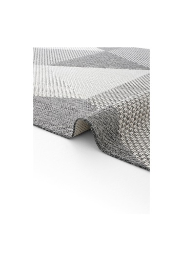 Cool Halı Grande 03 Gri Balkon Kilimi İnce Antre Hol Halısı Kaymaz Tabanlı Halı Yolluk Mutfak Kilimi