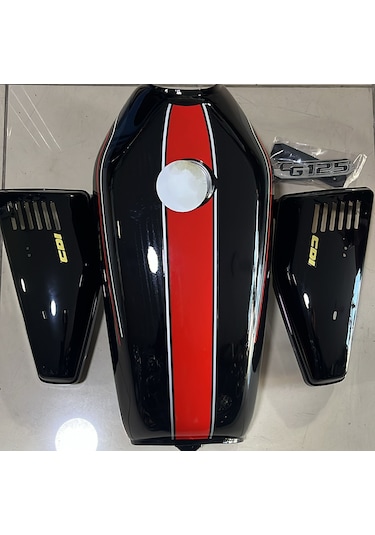 Cg Benzin Deposu Şeritli Siyah 006 Hsj