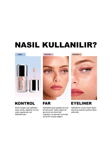 Sacheu Eyeshadow Stay-n Uzun Süre Kalıcı Likit Far 01 Candy Dippd