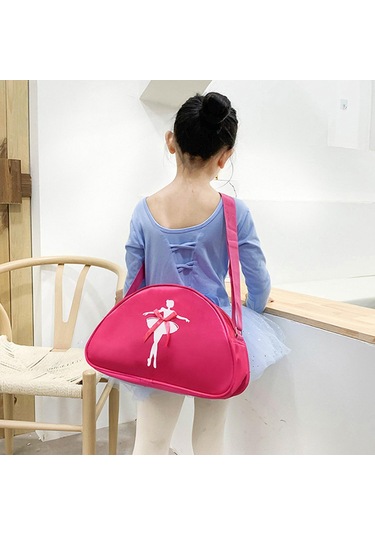 Suntek Bale Dans Çantası Spor Latin Jimnastiği Için Kırmızı Gül