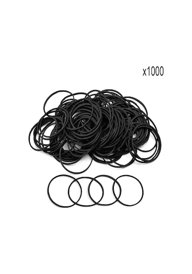 Ekoset Siyah Paket Ambalaj Toka Para Lastiği 40 MM 1000 Adet