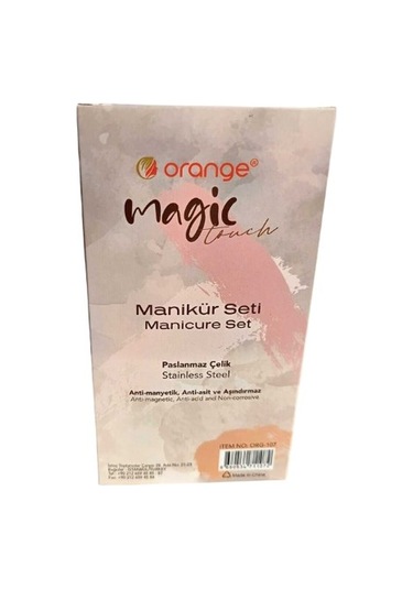Orange Quality Professional Nail Care Manicure Set