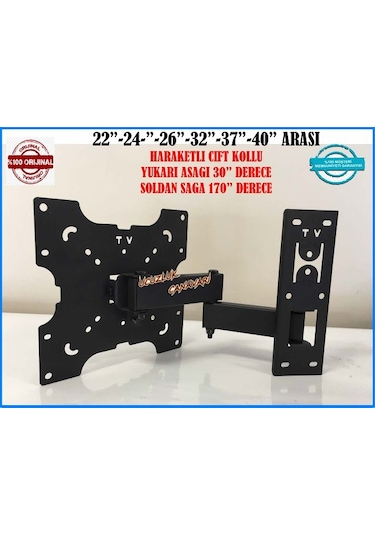 Lcd Led Tv 32 " 37 " 40 " 42 "Çiftkolluharaketliaskı Aparat