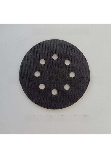 Springsun 5 İnç 8 Delikli Otomatik Yapışkan Kadife Zımpara Paspası, Triangle Koruma Pedi, Dayanıklı Zımparalama Ve Pürüzsüzleştirme İçin