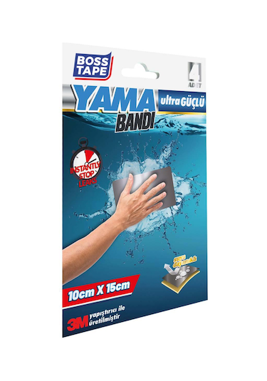 Suya Dayanıklı Yama - Onarım Bandı / 3M / Çamur Bant