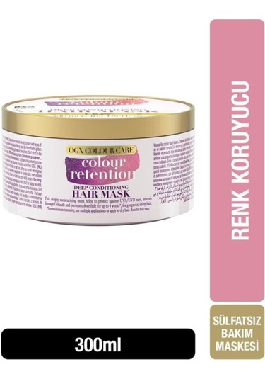 Organix Colour Retention Renk Koruyucu 300 Ml Saç Maskesi
