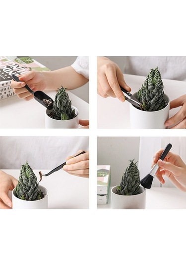 Pazly 15 Parçalık Mini Bahçe Alet Seti - Sukulent & Bonsai Bakımı Kolaylığı