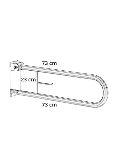 32 Q Mafsallı Wc Tutunma Barı