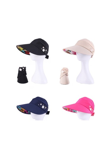 Moda Kadın Şapkası - Trendy Ve Şık Bayan Güneşlik Şapka Modeli Haki