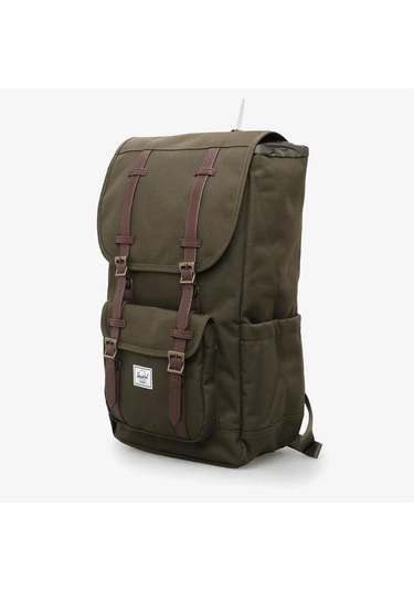 Herschel Little America Unisex Yeşil Sırt Çantası Düz 11390 Yeşil