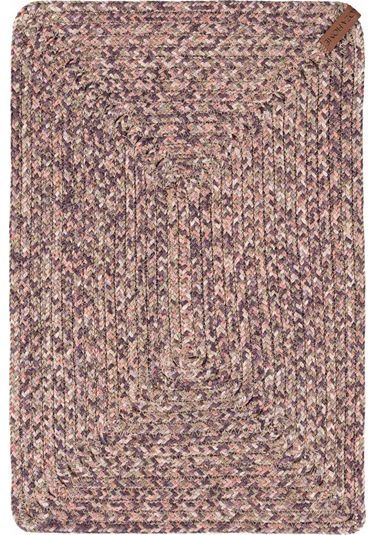 Cesta El Yapımı Örgü Mor Dikdörtgen Amerikan Servis 32x45 4024 Mor