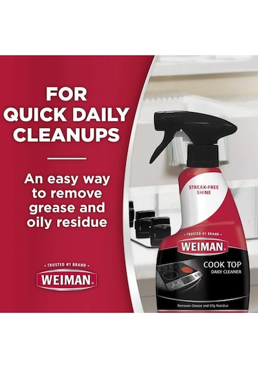 Weiman Cam Setüstü Ocak İçin Günlük Temizleyici 650 ML