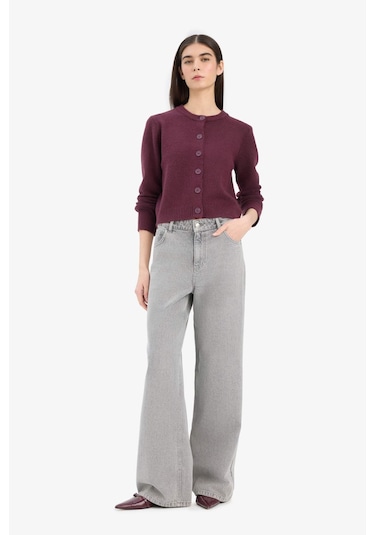 Defacto Regular Fit Bisiklet Yaka Basic Düz Düğmeli Soft Touch Yumuşak Triko Hırka E3654ax25wnbr467 Bordo Defacto Regular Fit Bisiklet Yaka Basic Düz Düğmeli Soft Touch Yumuşak Triko Hırka E3654ax25wnbr467 Bordo