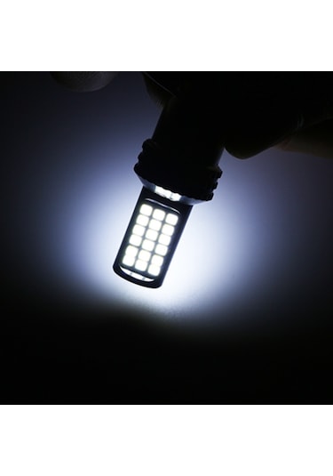 Sones 2 Adet 1156 / Ba15s Dc12v / 5w Araba Fren Lambaları 36led Smd-2025 Lambalarla Beyaz Işık