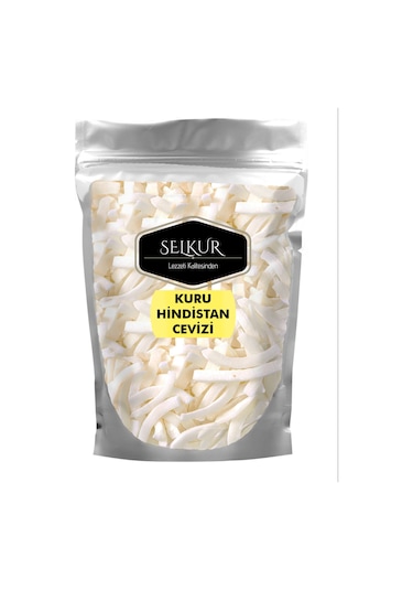 Hindistan Cevizi Kurusu 1kg 1.kalite Dilimlenmiş 578 1 KG