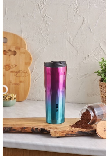 Karaca Joyful Sızdırmaz Çelik Termos Pembe  500 ml
