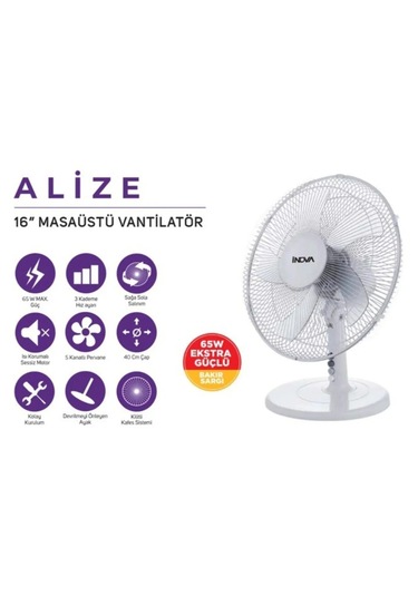 Alize 16 Inch Masaüstü Vantilatör