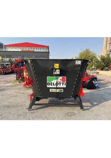 Belotti Karmator Elektrikli Yem Karma Makinesi 220 Volt-2 M³